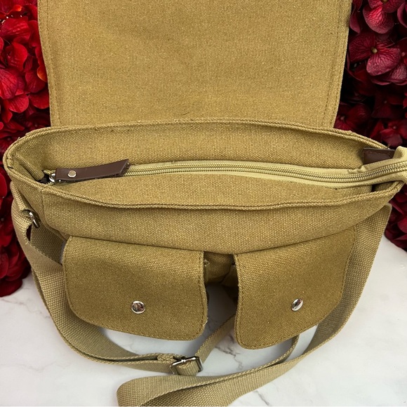 Supernatural Canvas Crossbody Messenger Bag - Picture 8 of 15